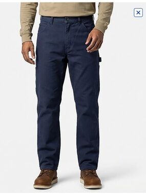Carhartt Mens NWT Navy Flame Resistant Cat 2 Canvas Work Pants 38 X 32